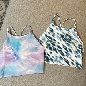 2 Old Navy active tops size L